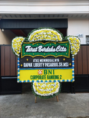 Papan Bunga Duka di Koto Panjang