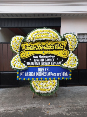 Papan Bunga Duka di Koto Panjang