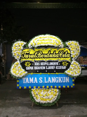 Papan Bunga Duka di Koto Panjang